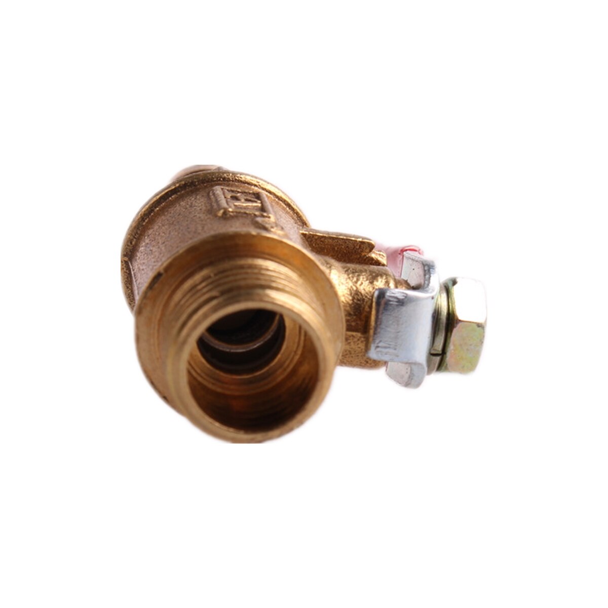 1PC Brass Barbed ball valve 1/8'' 1/2'' 1/4'' Male Thread Connector Joint Copper Pipe Fitting Coupler Adapter