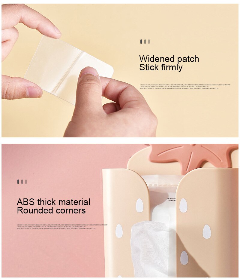 upside-down tissue box wall hanging living room tissue box bathroom and kitchen napkin storage box Organization Boxes