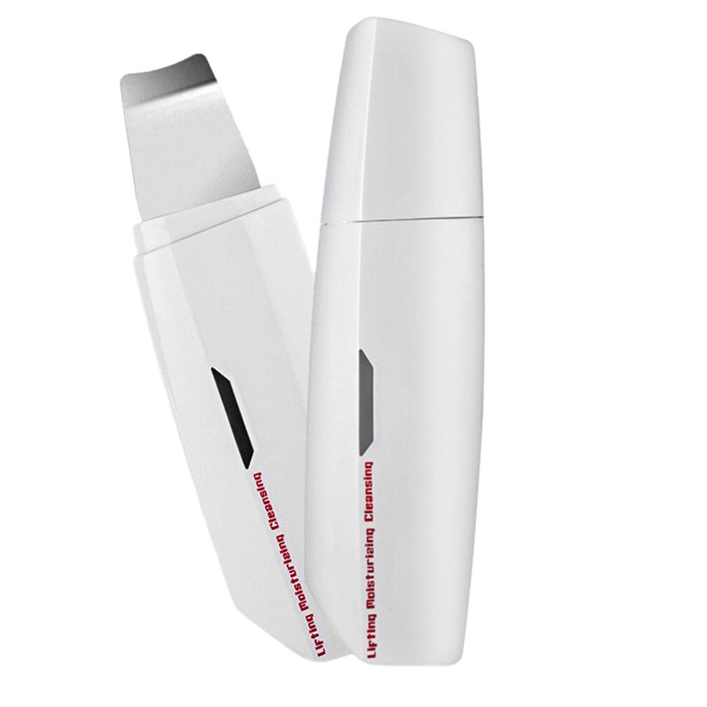 Ultrasonic Pore Cleaner Blackhead Remover Skin Scrubber Facial Scrubber Spatula Comedones Extractor Face Lifting Tool