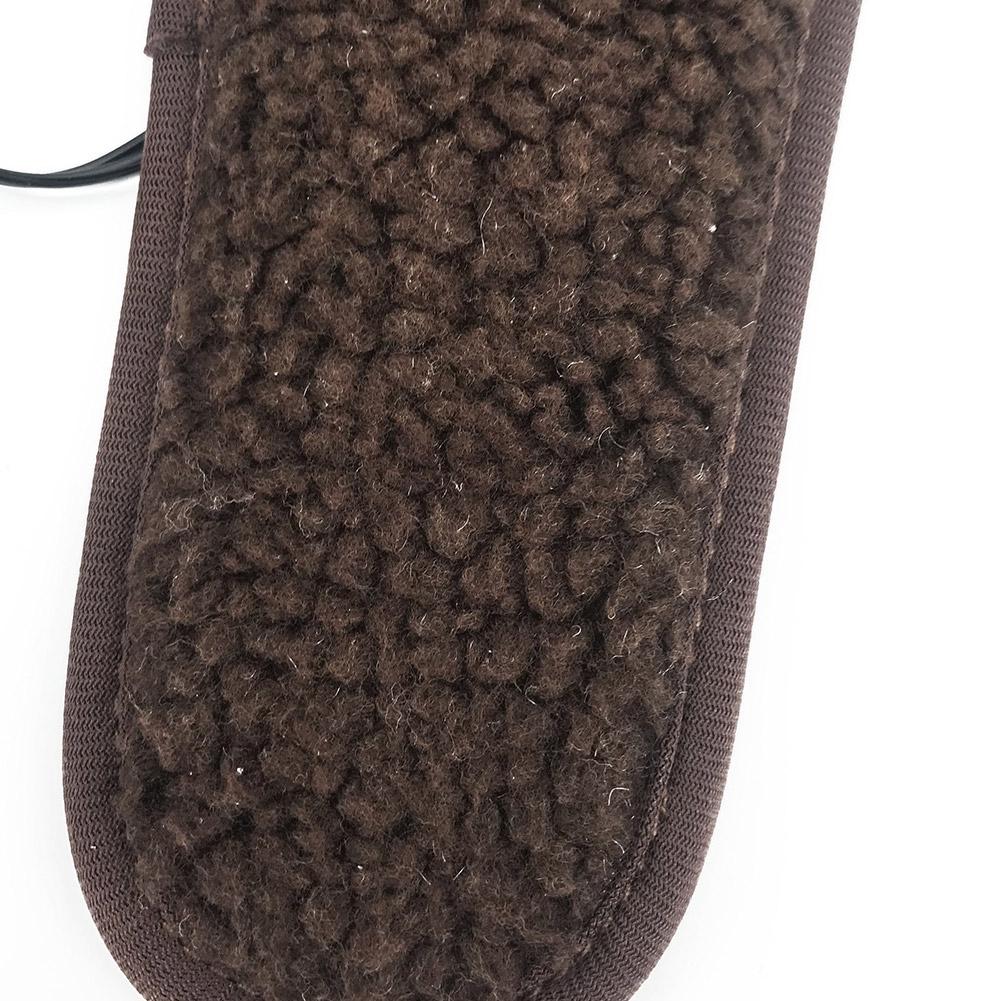 1 Paar Usb Verwarmde Inlegzolen Elektrische Aangedreven Fleece Verwarming Inlegzolen Wasbare Winter Voet Warmer Verwarmde Inlegzolen Thermische Inlegzolen