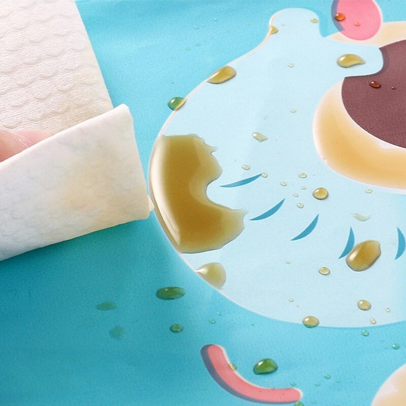 Kid Cartoon Waterproof Painting Apron Children Sleeveless Coverall Painting Clothes Small Bib Bib Suit