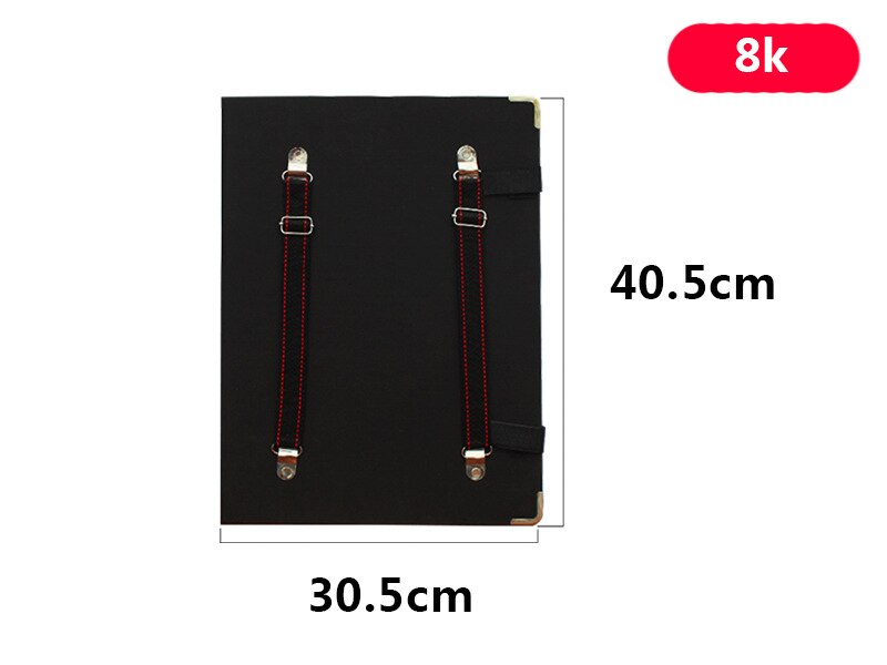 Presse-papier étanche 8K, rigide et lourd, affichage pour fichier, dossier, tableau de peinture pour croquis, dessin, carnet de croquis, fournitures d'art: 8K small size