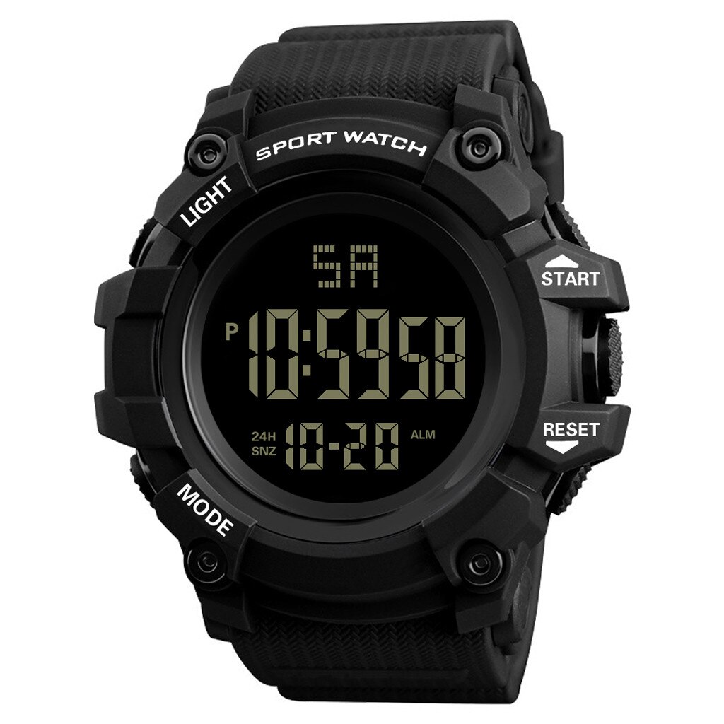 Honhx Sport Heren Digitale Horloge Led Horloge Datum Mannen Outdoor Elektronische Horloge Casual Sport Led Horloges Relogio Digitale