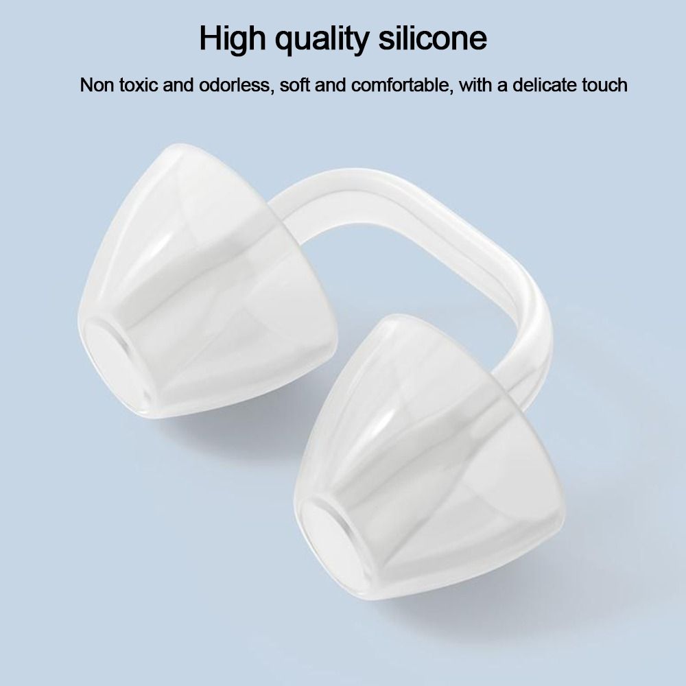 Soft Silicone Swimming Nose Clip Safety Gear Reusable Waterproof Nose Plug Prevent Choking Multicolor Swim Nose Protector