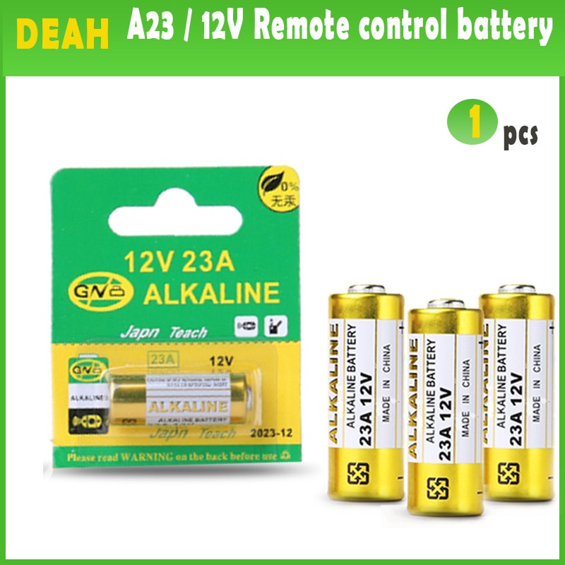 1 Stks/partij Alkaline Batterij 12V 23A 23GA 21/23 A23 A23S E23A EL12 MN21 MS21 V23GA MN21 L1028 RV08 GP23A k23A Voor Deurbel Afstandsbediening