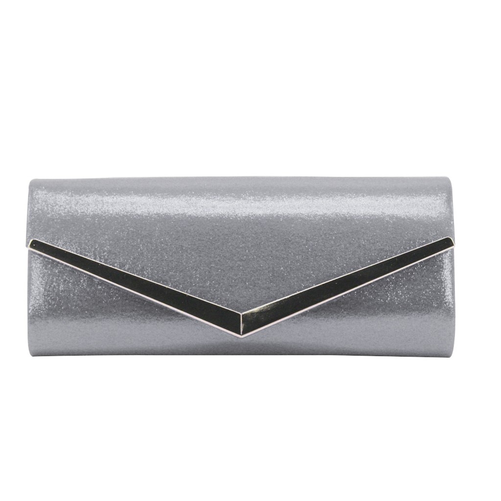 Ocardian Mode Vrouwen Elegante Minaudiere Pure Kleur Lederen Cocktail Party Bag Keten Handgrepen Avond Envelop Clutch Bags