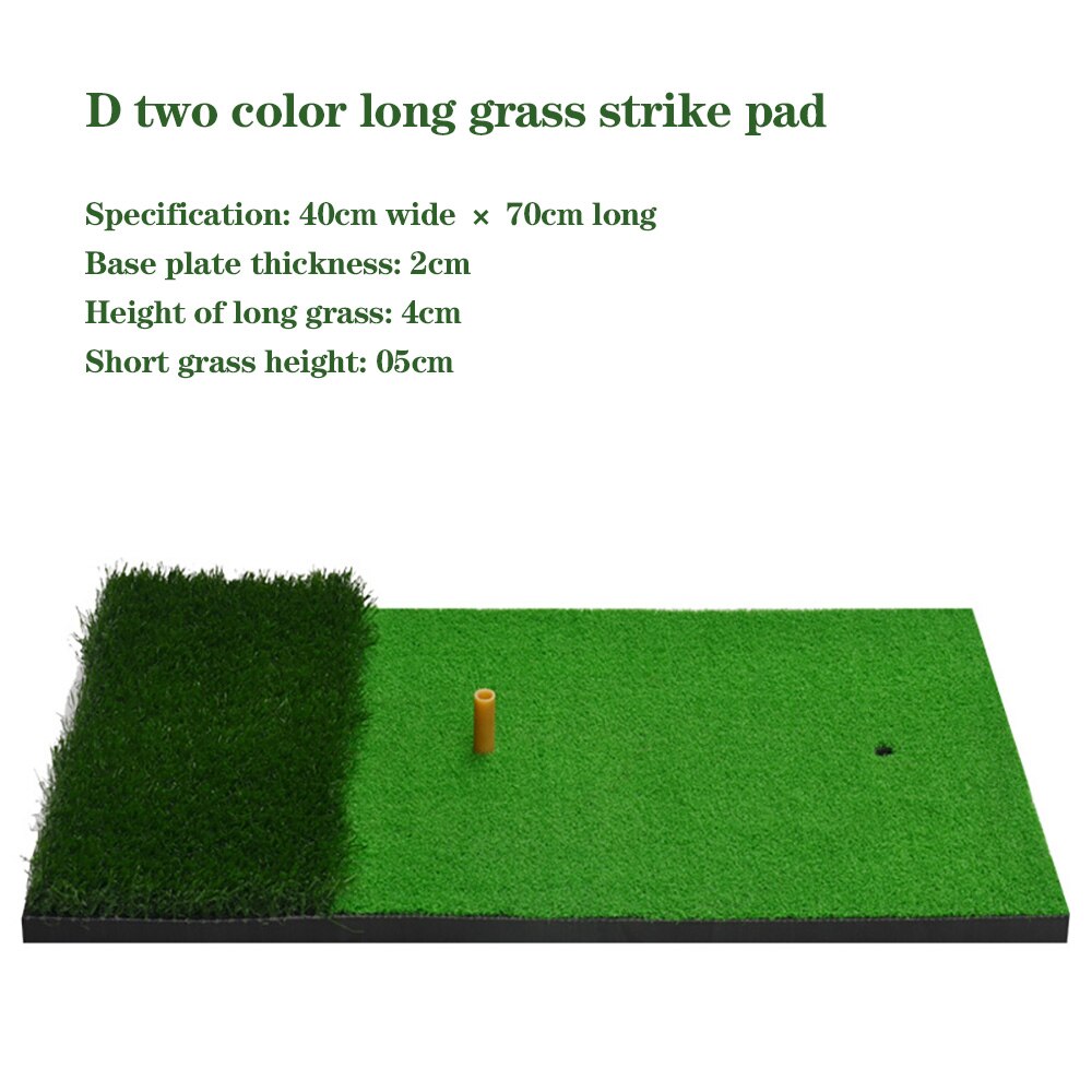TTYGJ Mini Golf Hitting Mat Indoor Portable Training Mat Golf Practice Grass for Ourdoor home Golf Game use