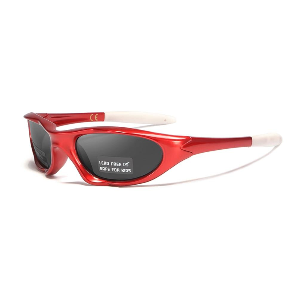Enfants lunettes de soleil polarisées filles garçons lunettes de Sport Cool mignon bébé Silicone sécurité UV400 lunettes de soleil lunettes de soleil: C1