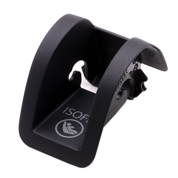 For VW Golf MK7 MK7.5 Seat Leon Rear Back Seat ISOFIX Cover Cap 5GG887233 5GG877187 Blcak: Base