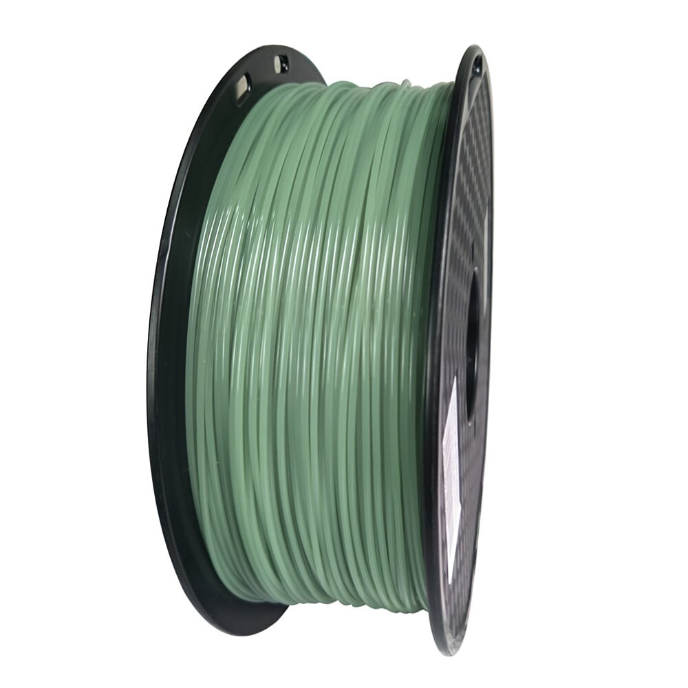 3d printer filament color change pla 1.75mm 1kg blue red purple voilet green to white changing filament printing materials: grass green to white