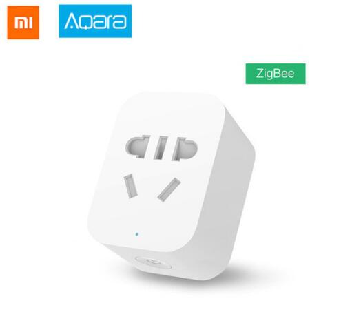 Xiaomi mijia Smart Home Kits Gateway Hub Door Window Sensor Human body Sensor Cube Wireless Switch Humidity Zigbee Plug D5: zigbee socket