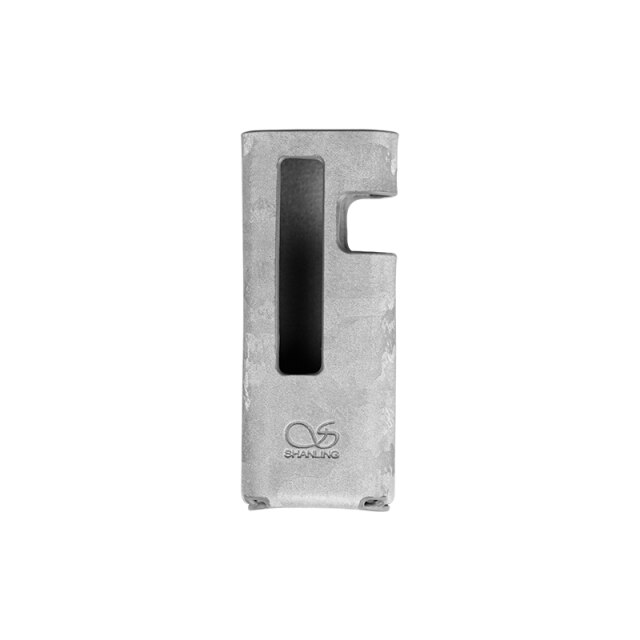 SHANLING-AMPLIFICADOR DE AURICULARES UA5 Dual ES9038Q2M, Chip portátil USB, DAC, PCM, 768khz, DSD512, tipo c a 3,5/4,4mm, UP5, M6, M3X, M9: Grey Leather Case
