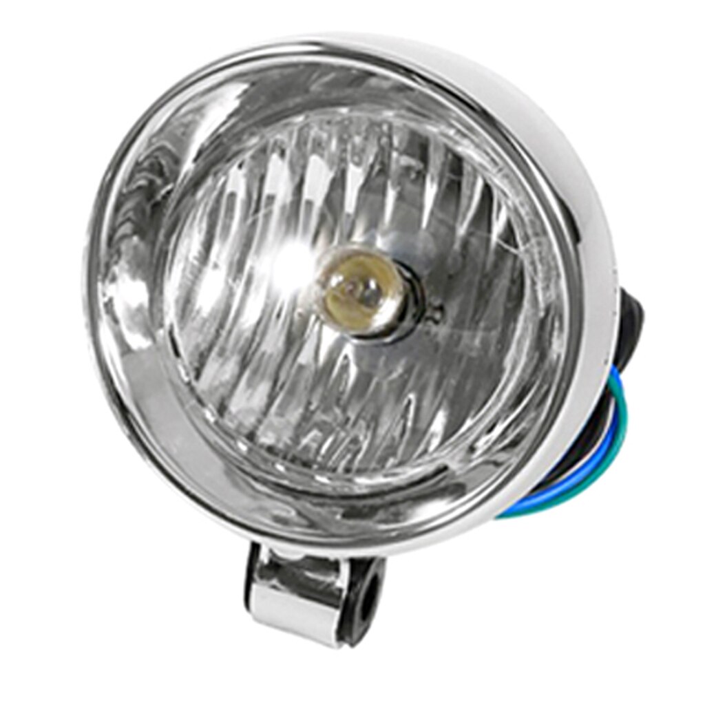 Universal- LED Scheinwerfer Nebel Stelle Licht Lampe 12V Ersatz für Motorrad (Chrom Hülse)