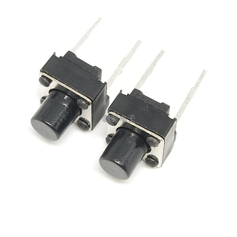 50PCS Tactile Tact Push Button Micro Switch Middle 2pin 6*6*4.3/5/6/7/8/9/10mm 6x6x5