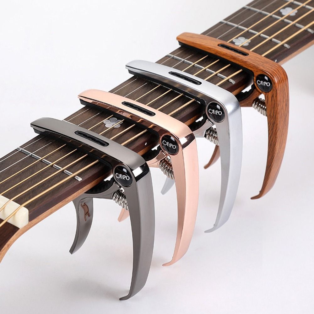 Gitaar Capo voor Akoestische Klassieke Elektrische Gitaar Toonaanpassing Metalen Stemklem Gitaaraccessoires Capotraste Quick Change Clip