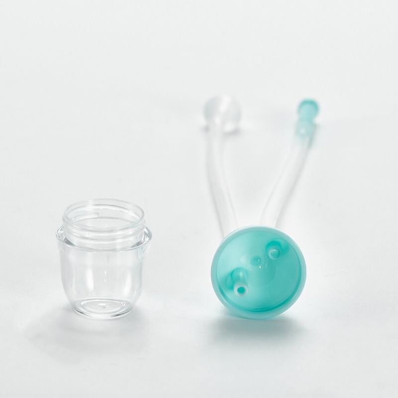 Bebê nariz mais limpo dispositivo de sucção nasal snot recém-nascido aspirador seguro cuidados com a enfermagem silicone macio vácuo segurança otário