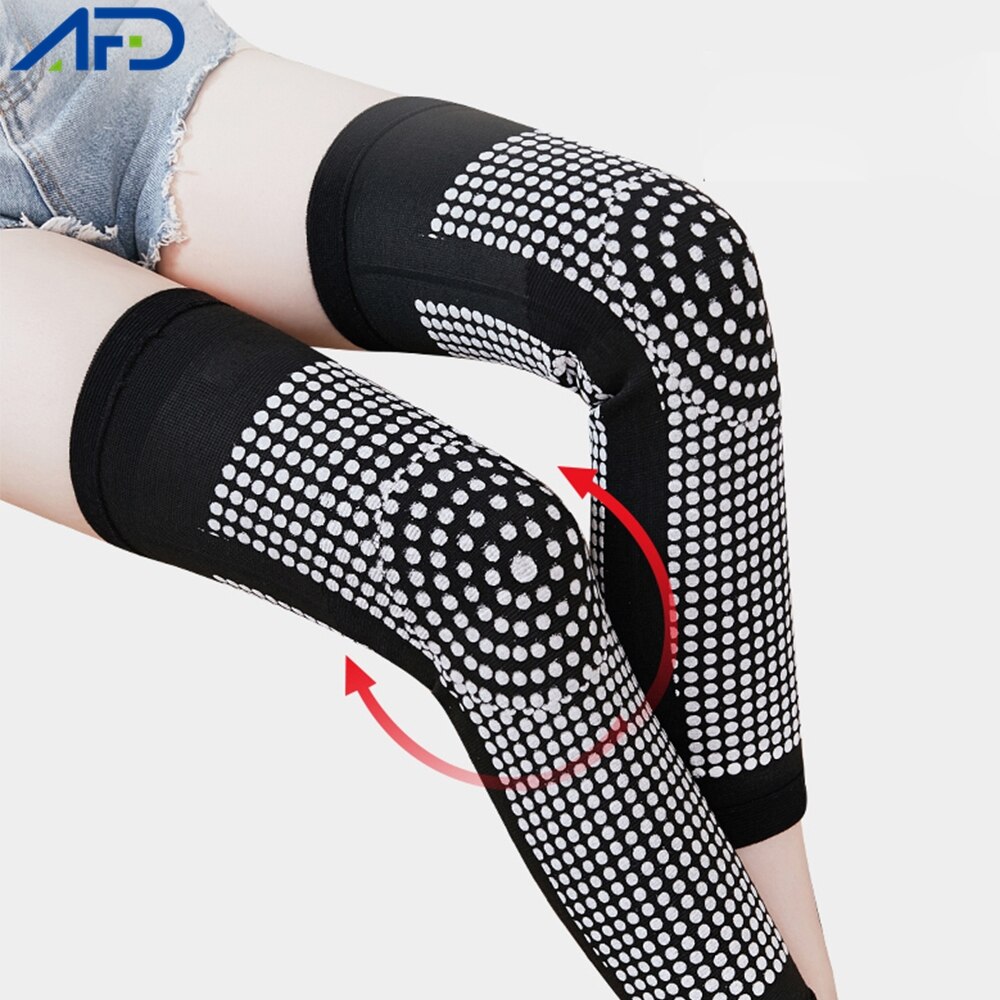 1 Paar Zelf Verwarming Ondersteuning Knie Pads Ademend Elleboog Knie Brace Warm Voor Artritis Gezamenlijke Knie Massager Warme Producten