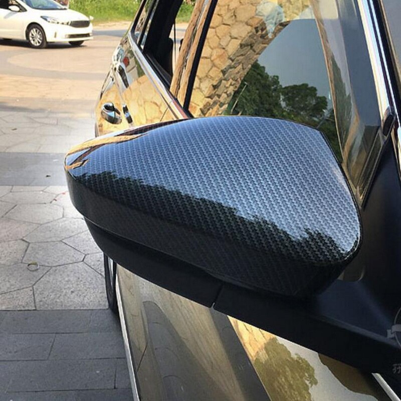 Pegatinas de cubierta de Tonlinker para SKODA KODIAQ -18, decoración para el coche, 2 uds ABS cromado, pegatinas de decoración para el espejo retrovisor Exterior