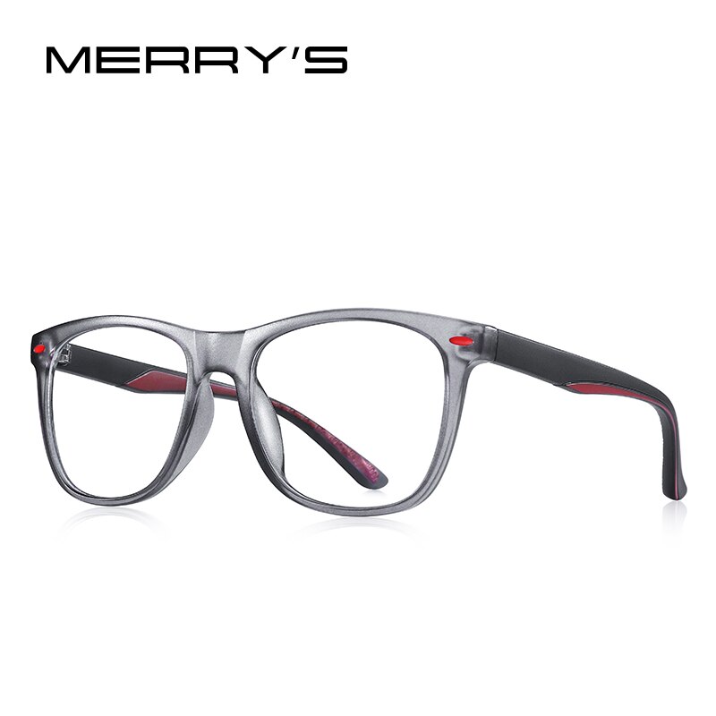 Merrys anti-blåt lys blokerende briller til børn børn dreng pige computer gaming briller blue ray briller  s7102: C02 grå