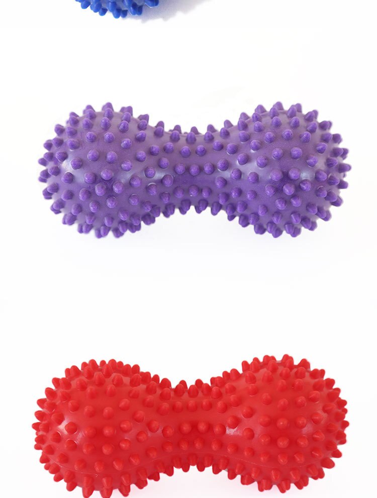 Peanut Massage Ball Spiky Trigger Point Relief Muscle Pain Stress Peanut Ball Therapy Health Care Gym Muscle Relex Apparatus