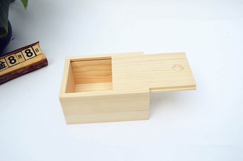 Special wooden box Desktop wooden storage box pull wooden box jewelry storage box