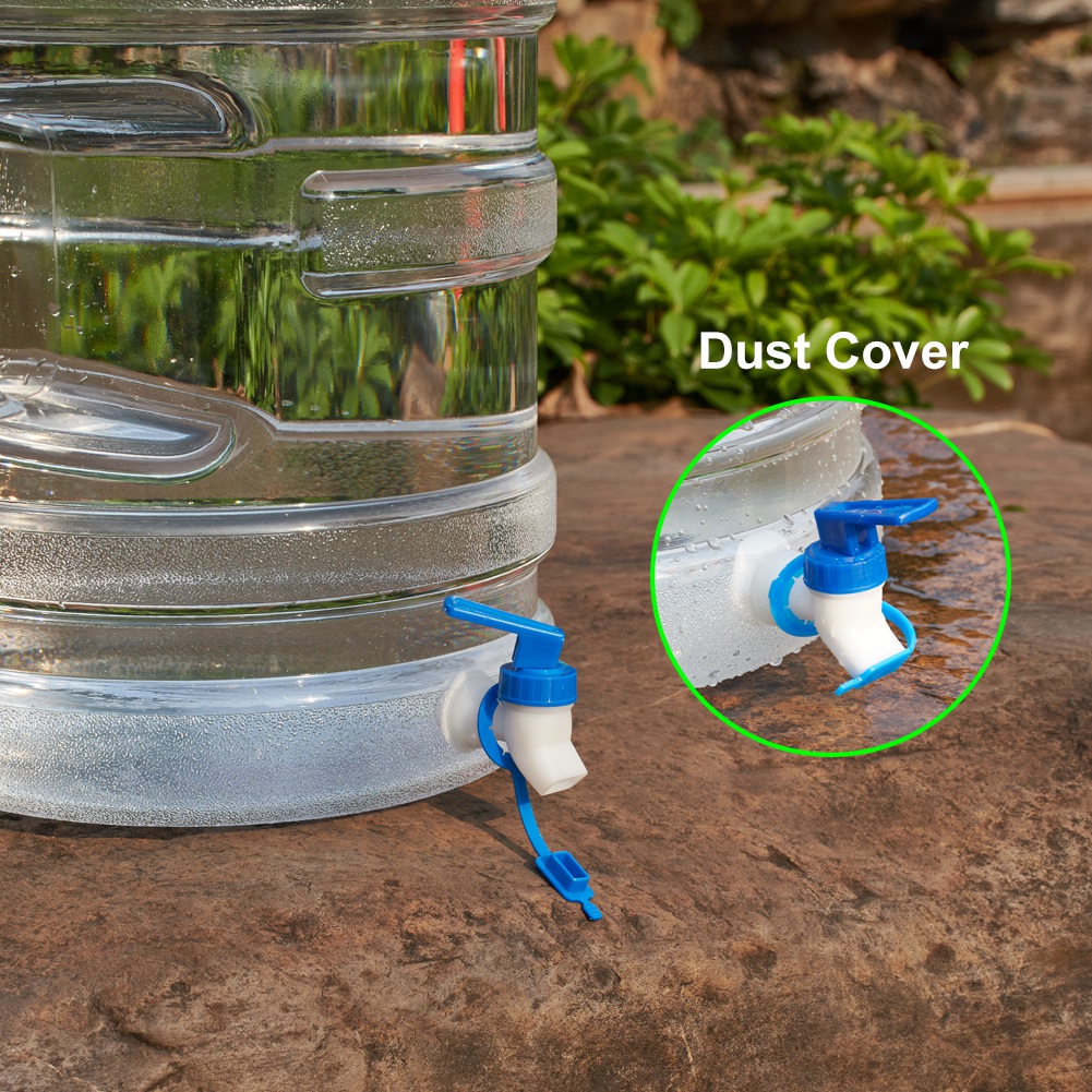 15L Litre Portable Water Container Jerry Can with Tap for Camping Picnic Water Storage Bottle Food Grade PC