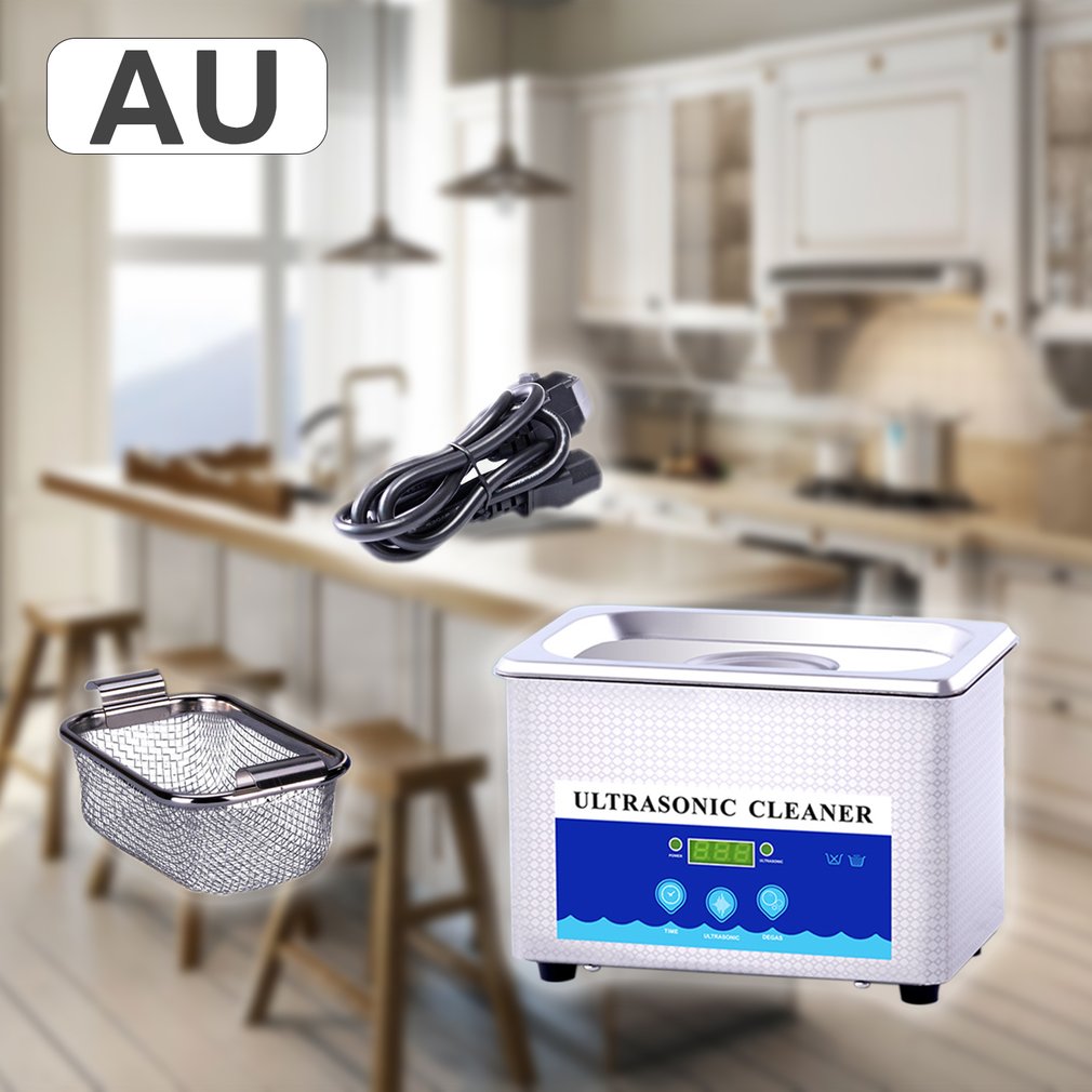 Máquina de limpieza por ultrasonidos para el hogar, limpieza de gafas, reloj de joyería, hardware, dispositivo de limpieza ultrasónica + cesta