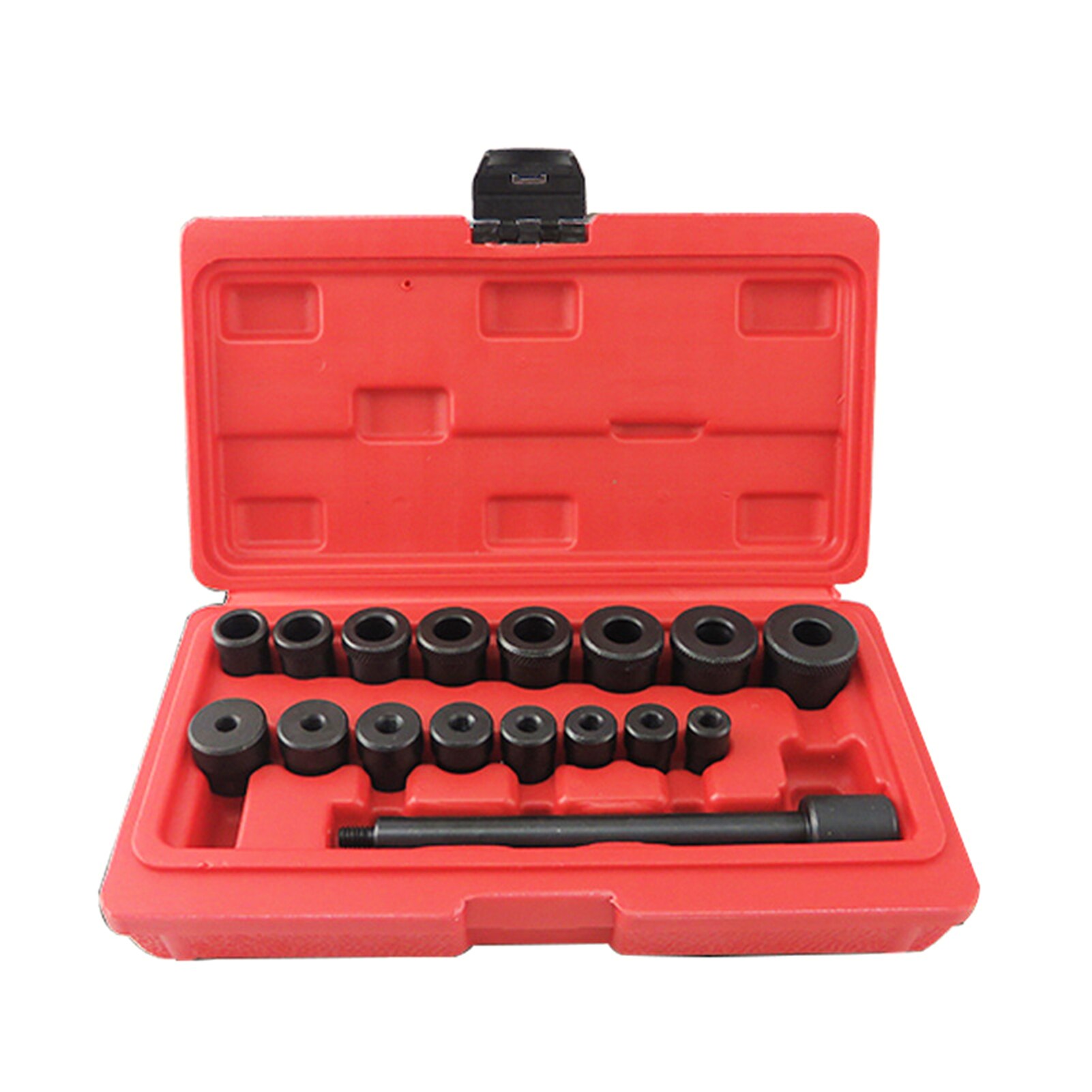 17pcs Metal Centring Mandrel Clutch Tool Kit Clutch Installing Tool Coupling Spine Set Car Accessories