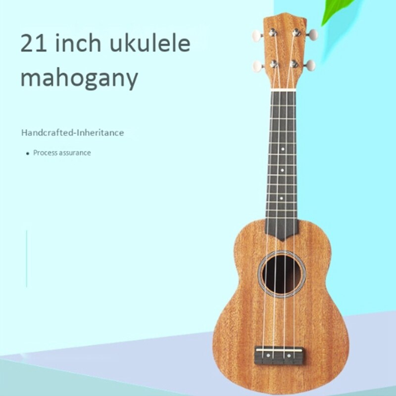 21 tommer ukulele ukulele hawaii ukulele små guitar sæt plukker
