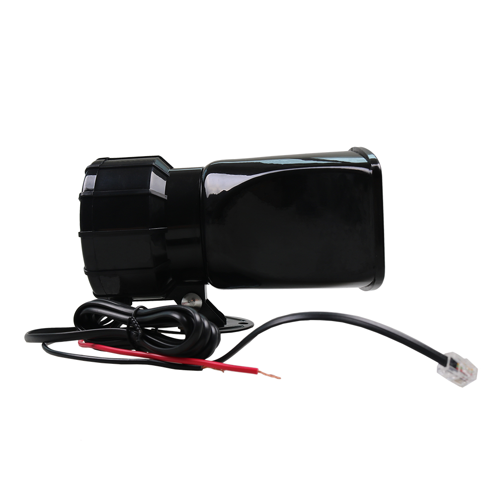 Car Warning Alarm Universal 12V 100W 7 Tones Police Fire Loud Speaker MIC System