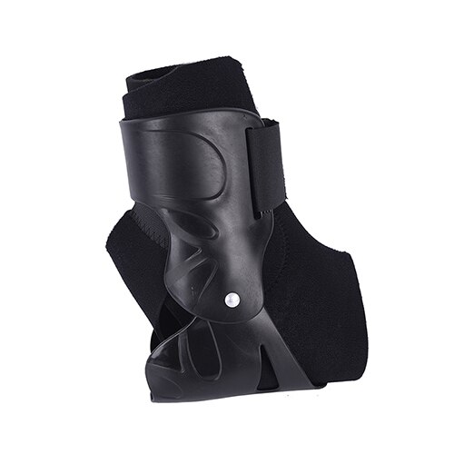 Elastische Spalk Band Sport Enkel Ondersteuning Brace Voet Guard Verstuikingen Letsel Wrap Zwart