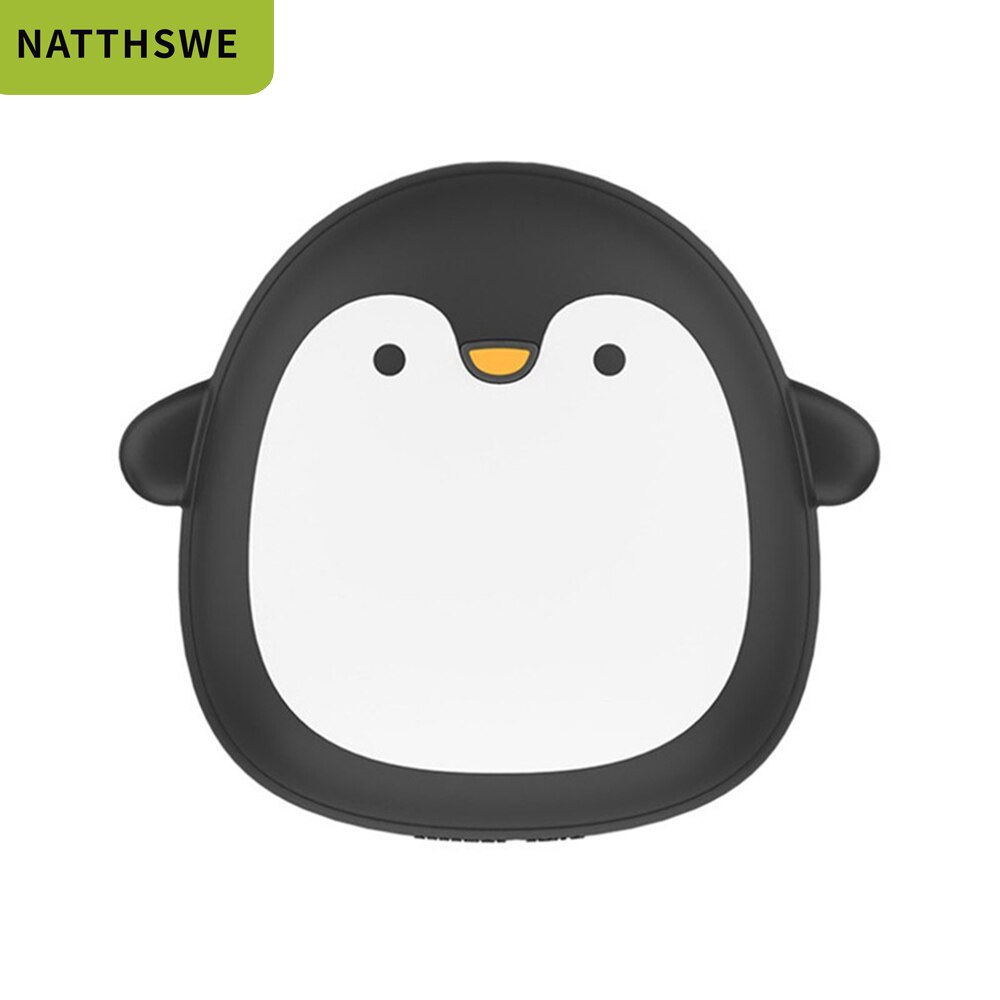 NATTHSWE Nette Tier Hand Wärmer 8000mAh Kapazität Mobile Power Bank Tragbare Elektrische Warme Baby Externe Batterie: penguin