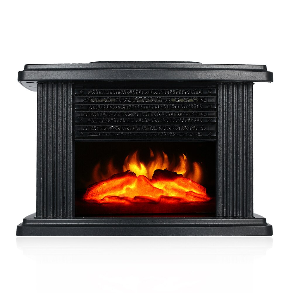 Warme Kachel Mini Elektrische Haard Tafelblad Draagbare Kachel Ruimte Verwarming Duurzaam Kachel Met Afstandsbediening Heater