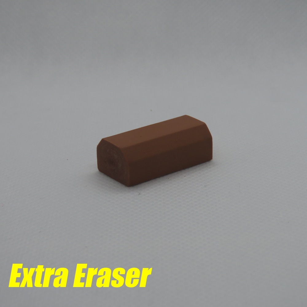 Sacapuntas de Chocolate con borrador para niños y estudiantes, sacapuntas de plástico Kawaii, conjunto de papelería, suministros escolares y de oficina