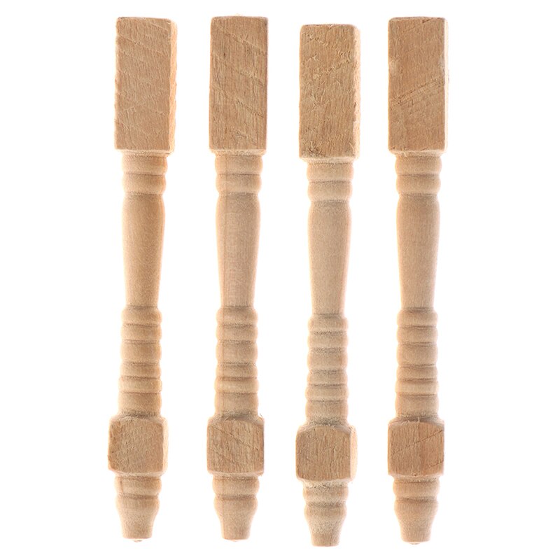 Mini handmade pocket cabinets tea table sofa legs Mini Wainscot Wall Decoration DIY Accessories DIY Doll House furniture parts: Style10
