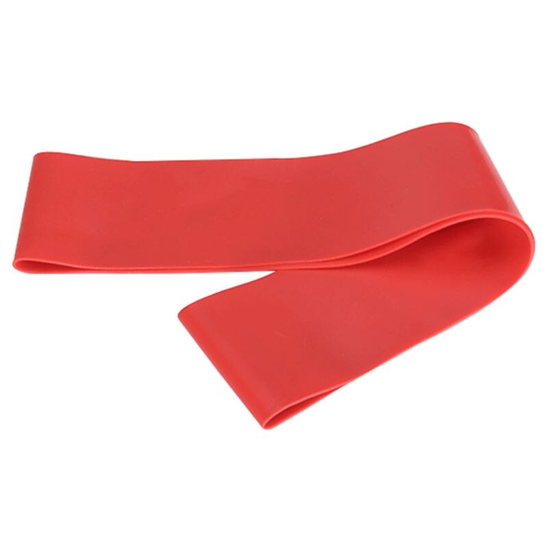 Ben røv latex modstandsbånd træning fitness yoga stretching loops home gym: Rød