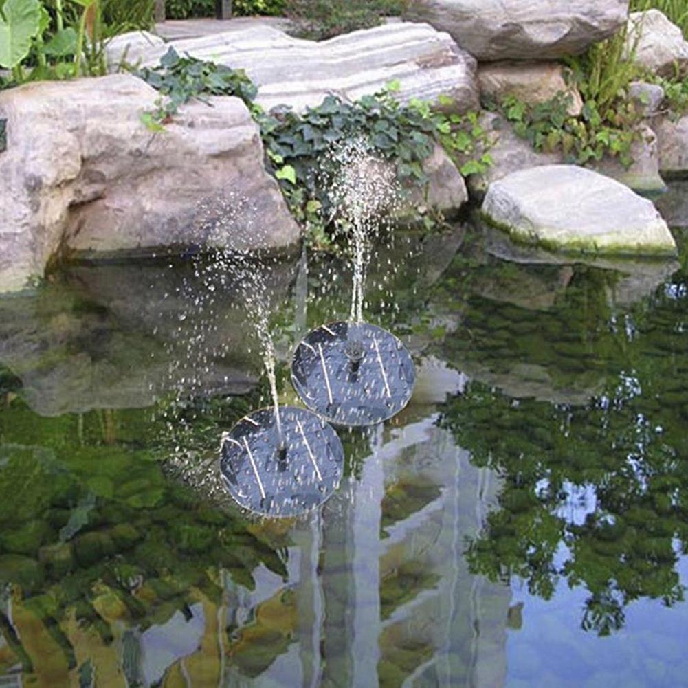 1.0W 160L/H Solar Water Panel Power Pump Fountain Set Pond Garden Power Panel Kit Pool Watering Submersible DC 7V