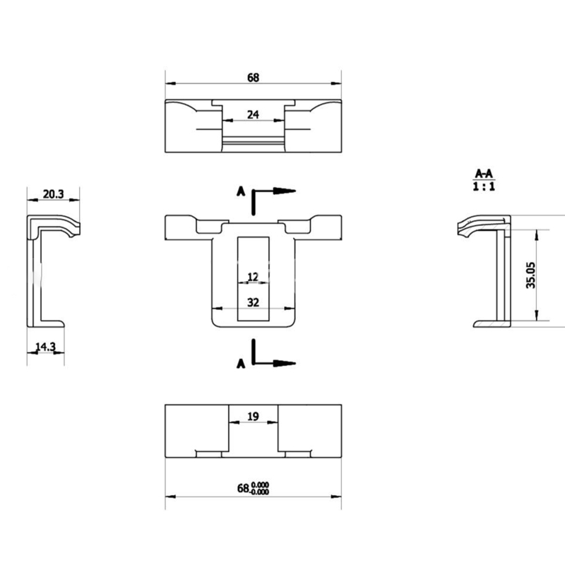 10 Pcs Roof Solar Panel Frame Cleaning Clips Photovoltaic Panel Water Guide &amp; Mud Clamp Auto Remove Stagnant Water