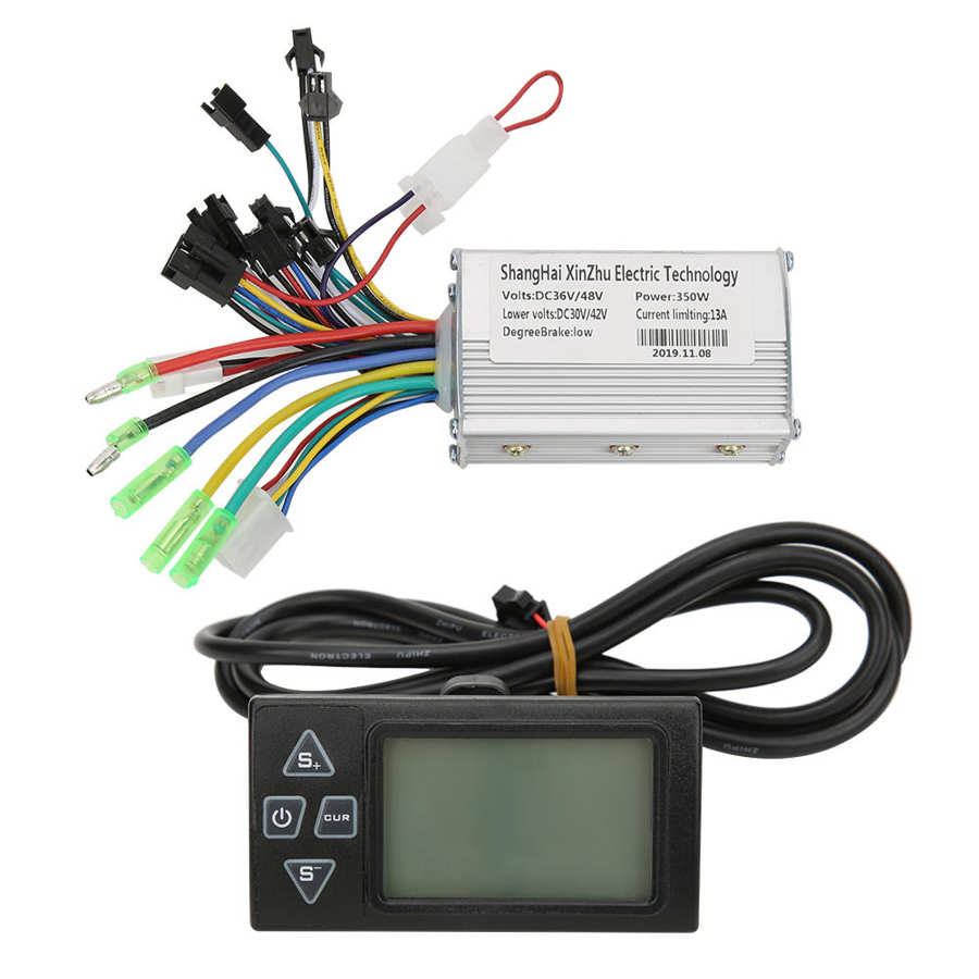 Electric bike controller brushless 36V/48V controller electric bike controller metal + rubber electric scooter for electric