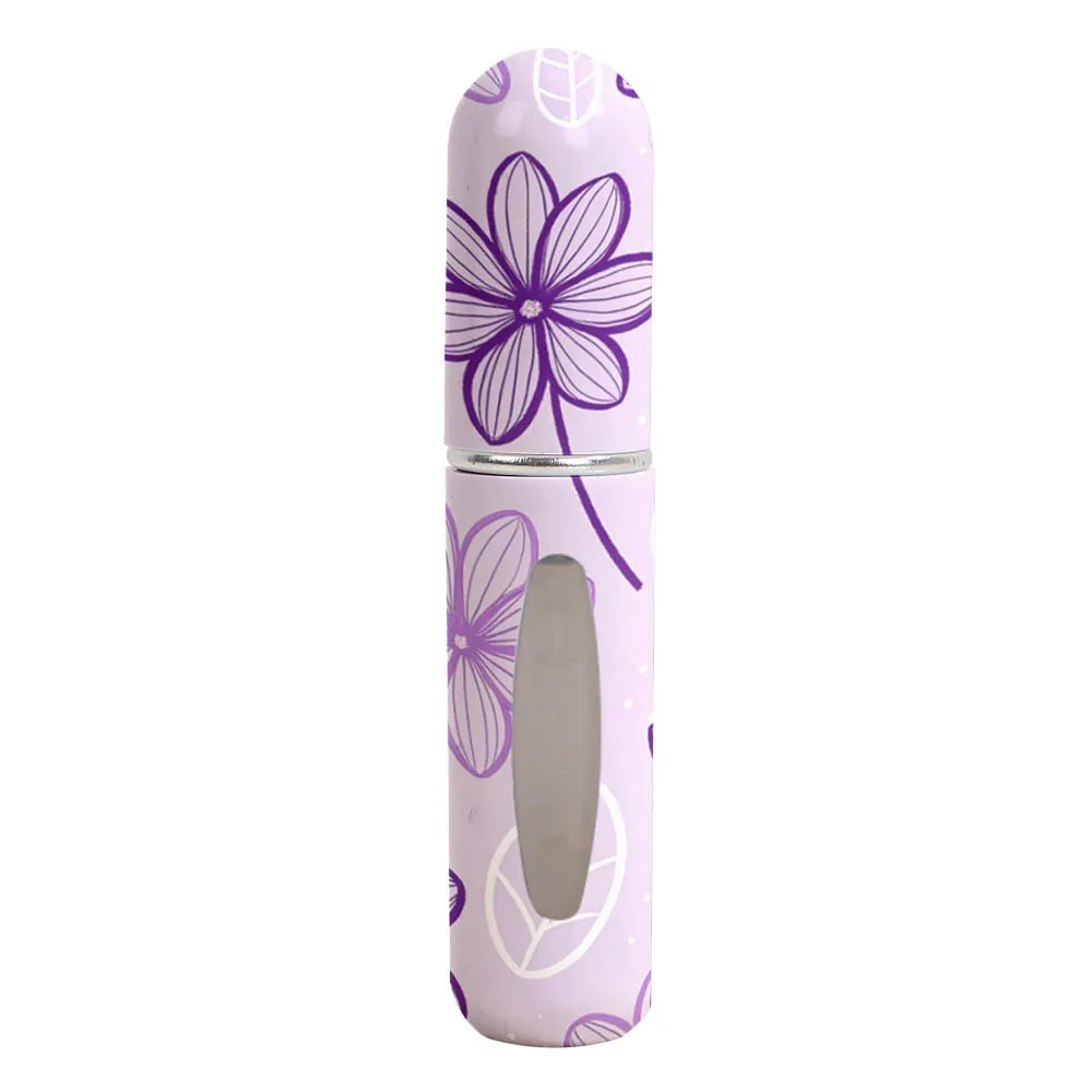 5ml Mini bouteille de parfum rechargeable vide conteneurs cosmétiques Portable vaporisateur atomiseur bouteille: plum