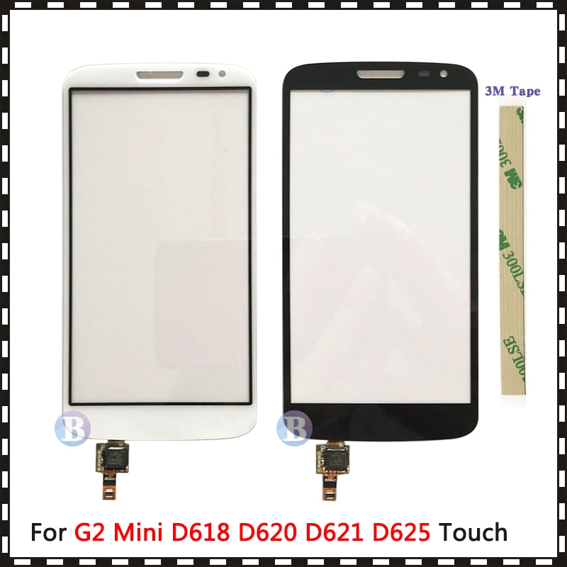 Replacement 4.7&quot; For LG G2 Mini D618 D620 D621 D625 Touch Screen Digitizer Sensor Outer Front Glass Lens Panel