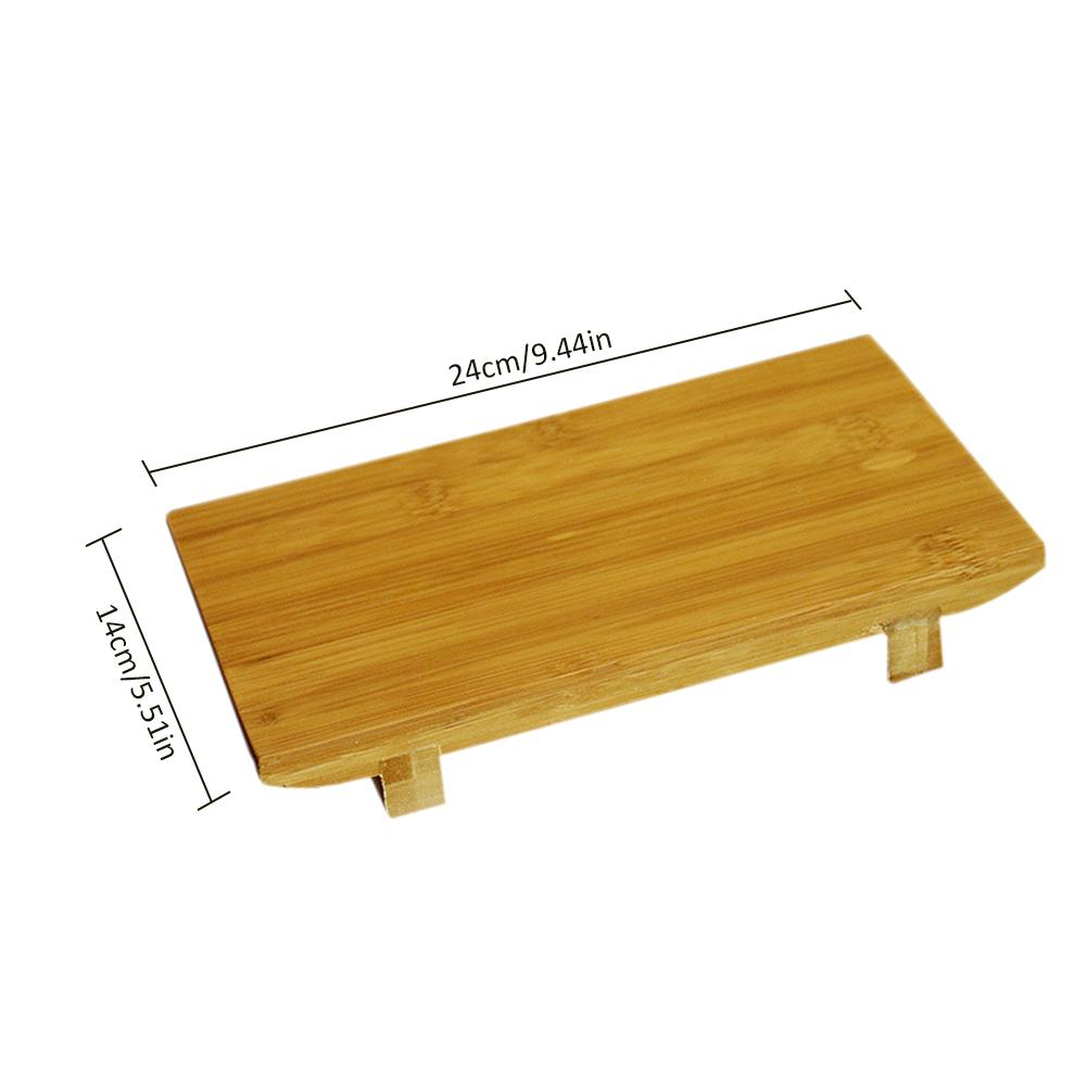 Bamboo Sushi Board Rectangular Sushi Platform Cooking Sashimi Japanese And Korean Cuisine Tableware Serving Plate Tray: B