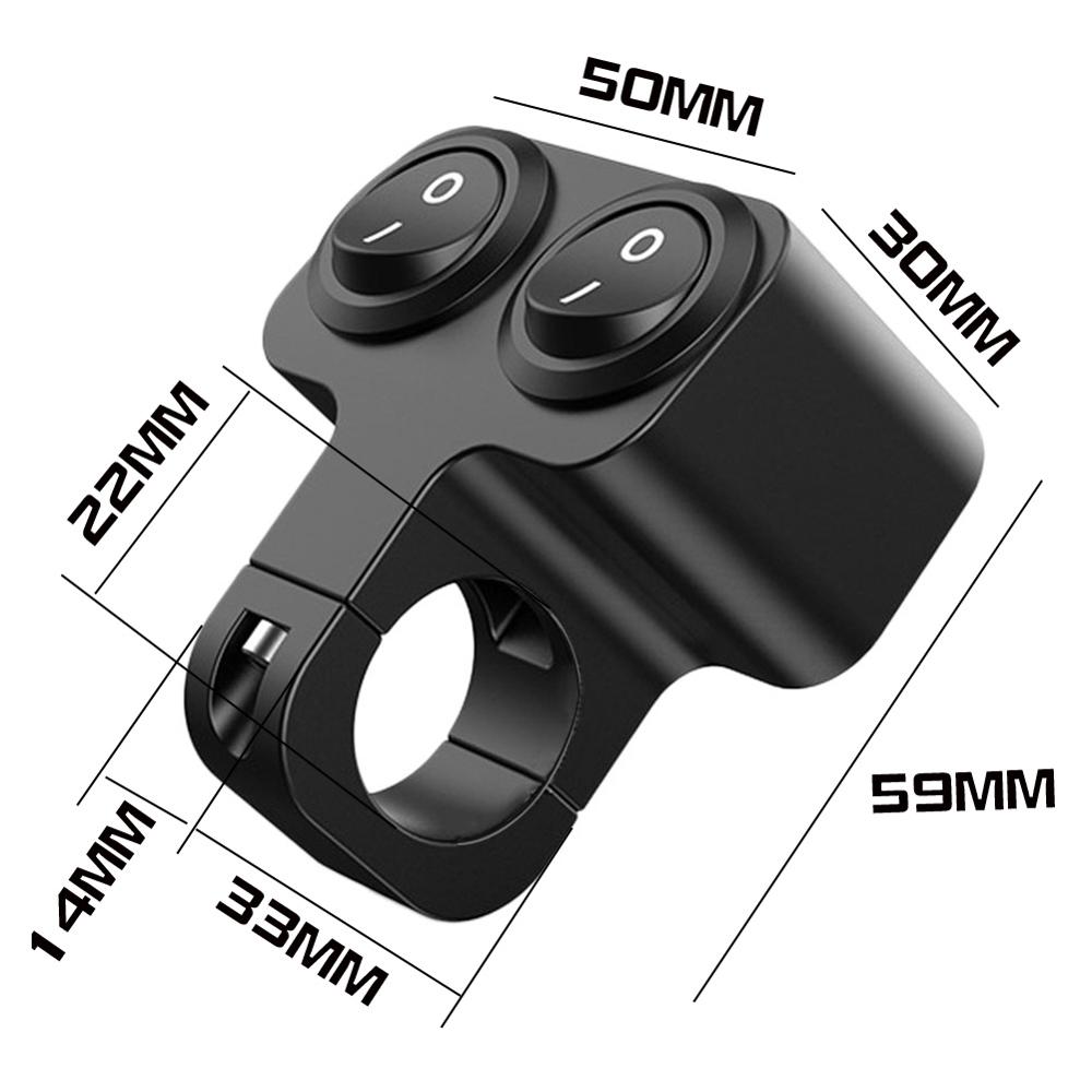 12V 7/8" Handlebar Control Switch for KTM Motorcycle Dual Control Headlight Flasher Speaker Switch replacement accessories