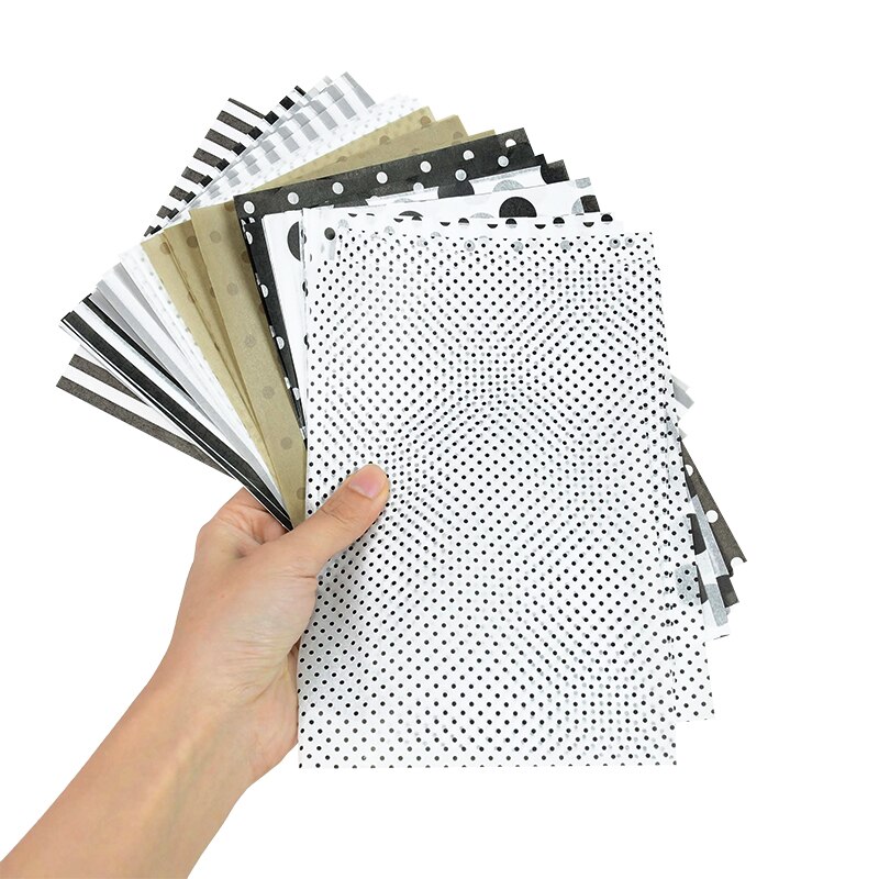 66/100pcs 14*21cm A5 Tissue Paper Copying Drawing Sheet DIY Scrapbook Craft Fruit Flower Packaging Bookmark Handmade Papers