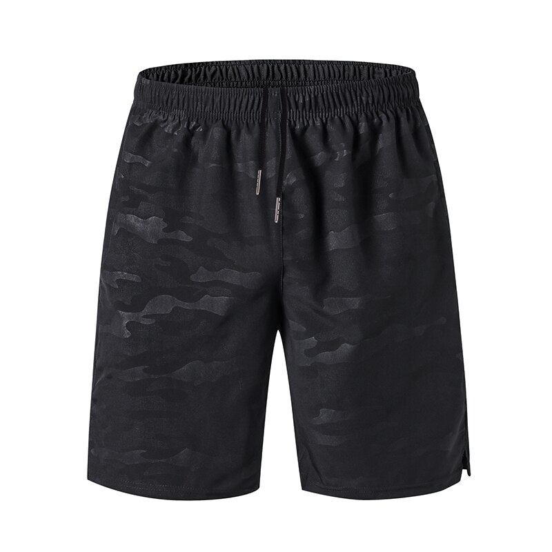 Shorts de corrida dos homens crossfit respirável cordão zíper bolso esportes calças curtas secagem rápida homem andando jogging treinamento ginásio