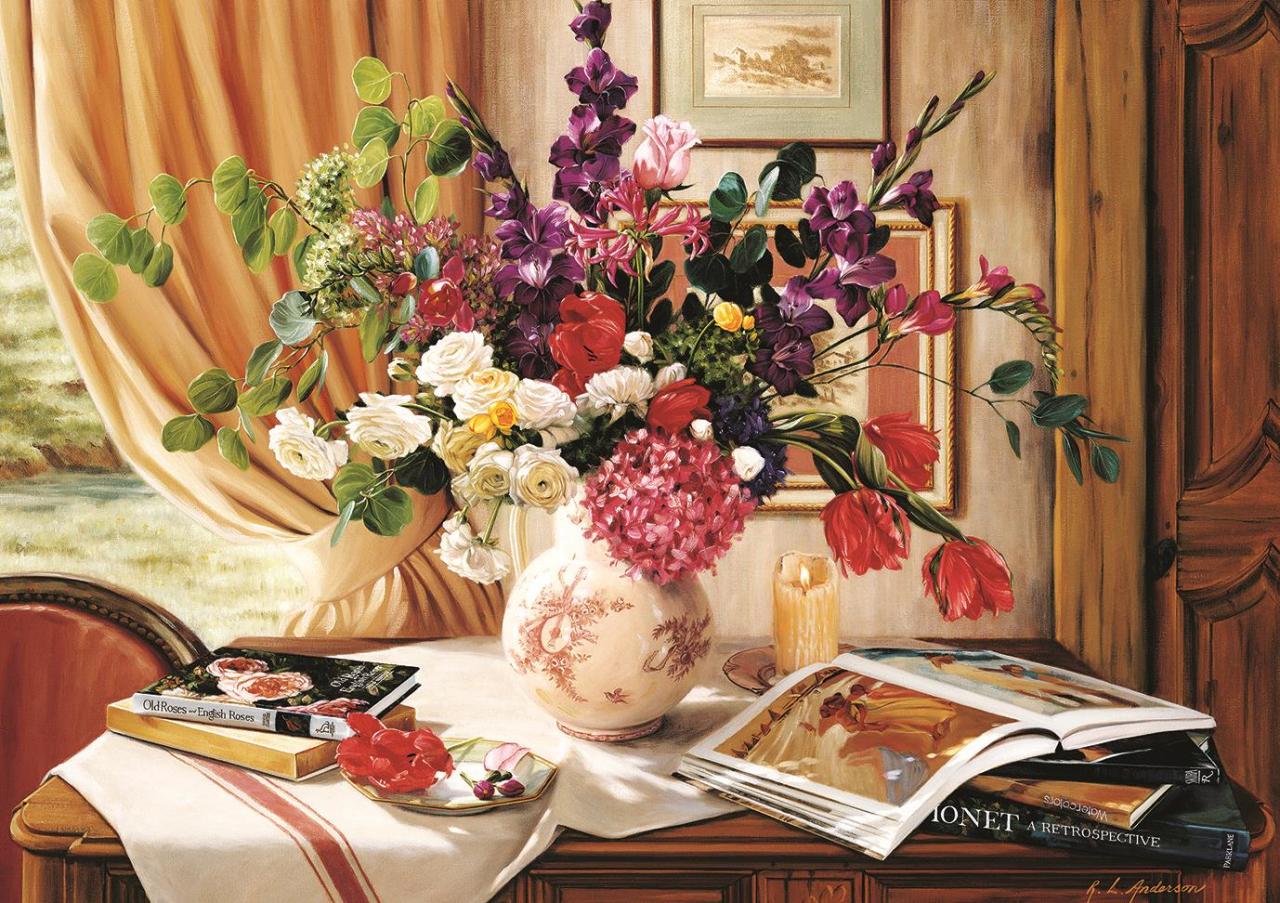 Art Puzzle Arts Corner 1000 Piece Jigsaw Puzzle