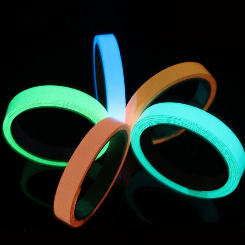 3M Luminous Tape Sticker High Visibility Waterproof Glow in the Dark Reflective Stripes Night Safety Warning Tape DIY Cinema