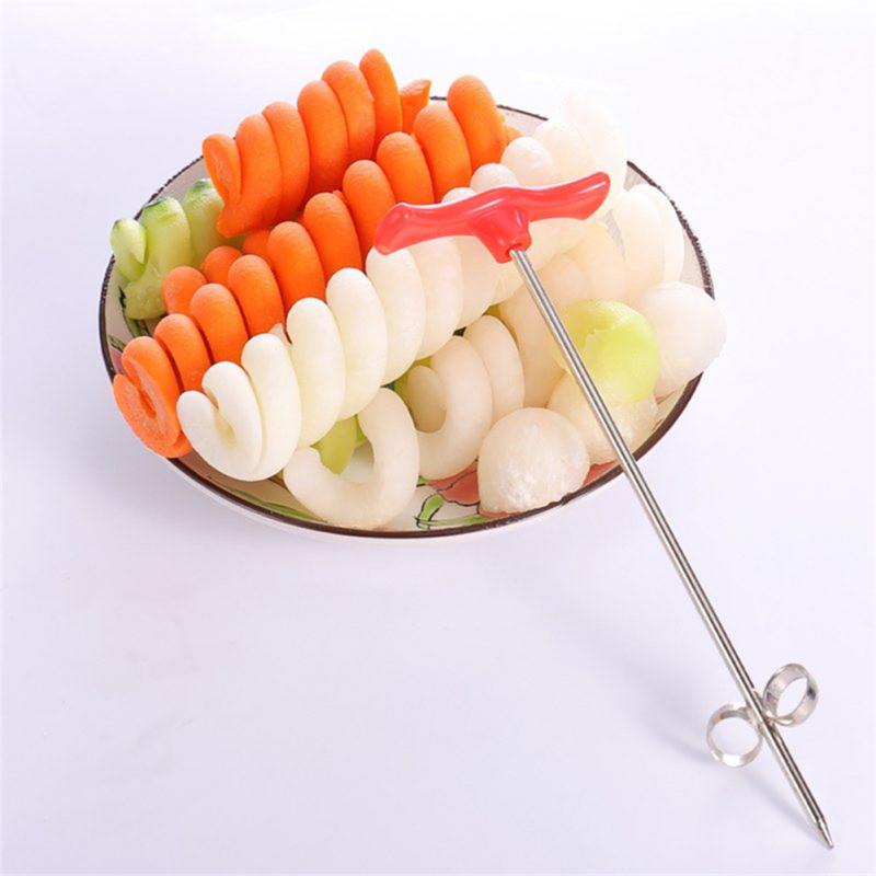 Vegetables Spiral Knife Potato Carrot Cucumber Salad Chopper Easy Spiral Screw Slicer Cutter Spiralizer Kitchen Tools Gadgets