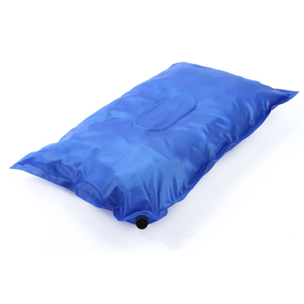 Oppustelig pude camping sovepude automatisk oppustning let tage puder udendørs hvileværktøj sovende vandreture campingpude