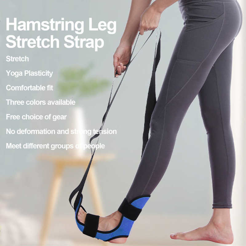 Yoga Flexibility Leg Stretch Belt High Strength Adjustable Yoga Foot Rehabilitation Strap Humanized for Leg Training for Yoga